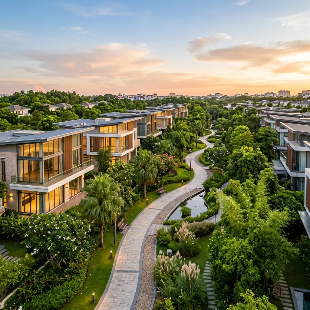 Phối cảnh tổng thể ParkCity Hanoi - Tâm điểm sống xanh tại Hà Đông